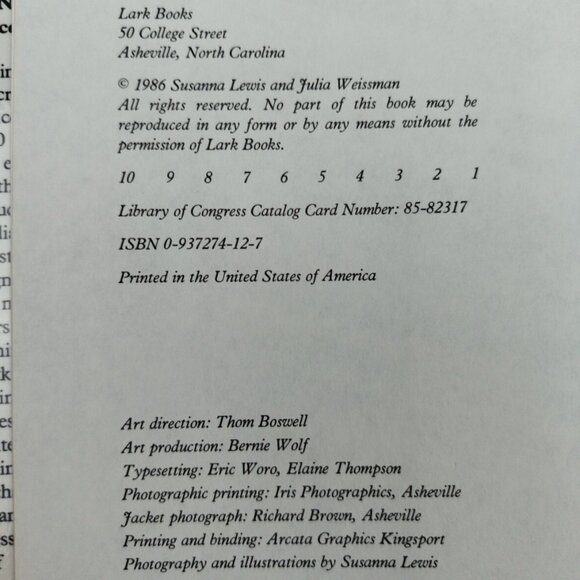 A Machine Knitter's Guide to Creating Fabrics by Susanna Lewis 1986 Vintage HC - Picture 8 of 10